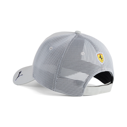 Scuderia Ferrari F1 Race Trucker Hat Light Grey