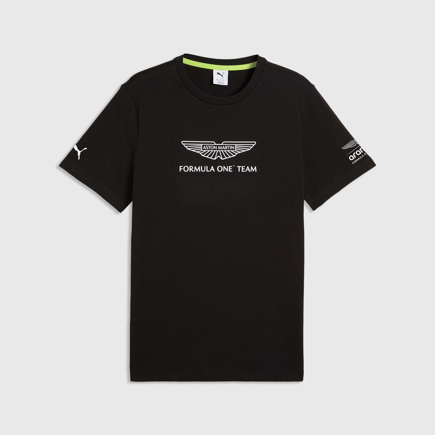 Aston Martin F1 Large Logo T-Shirt Black