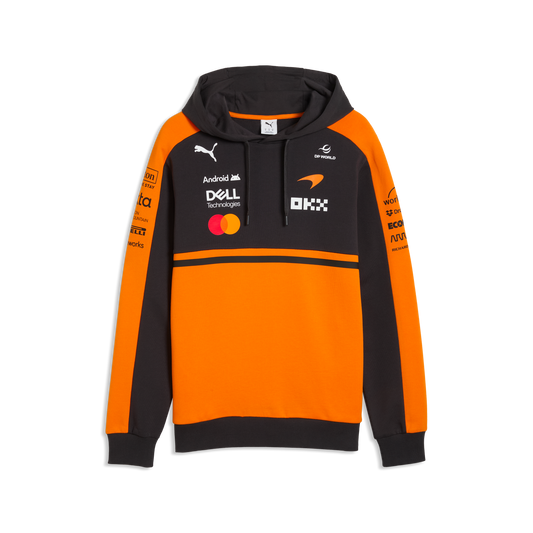 McLaren F1 Men's 2026 Team Hooded Sweatshirt Orange