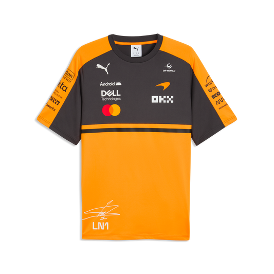 McLaren F1 2026 Team Lando Norris #1 T-Shirt Orange