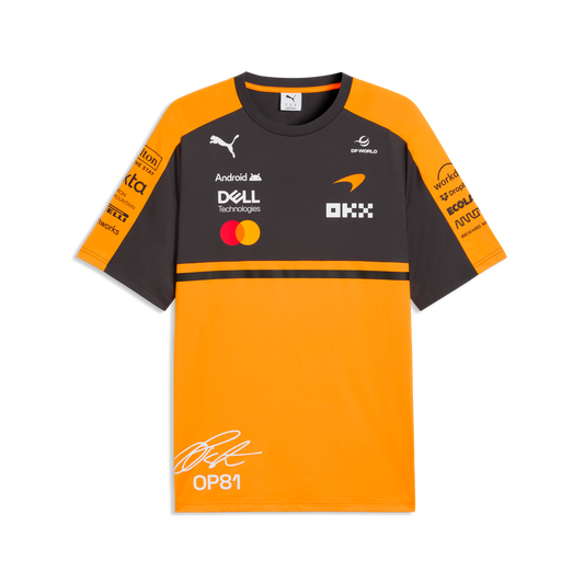 McLaren F1 2026 Team Oscar Piastri #81 T-Shirt Orange