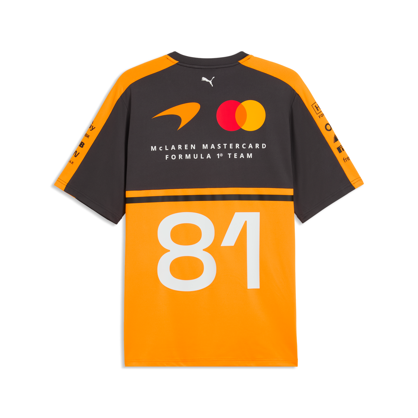 McLaren F1 2026 Team Oscar Piastri #81 T-Shirt Orange