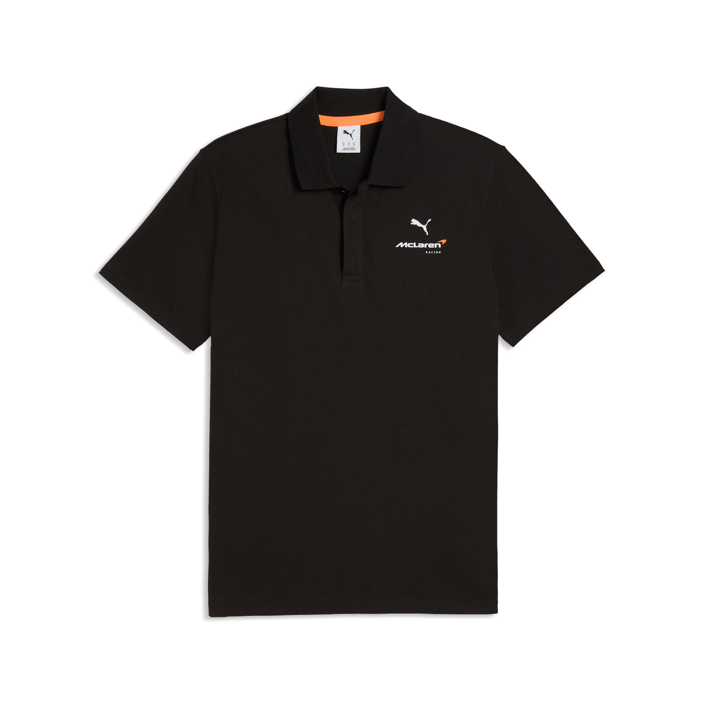 McLaren F1 Core Essential Small Logo Polo Black