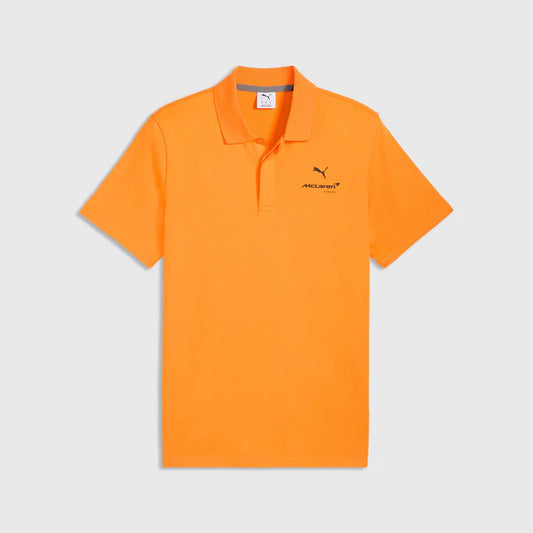 McLaren F1 Core Essential Small Logo Polo Orange