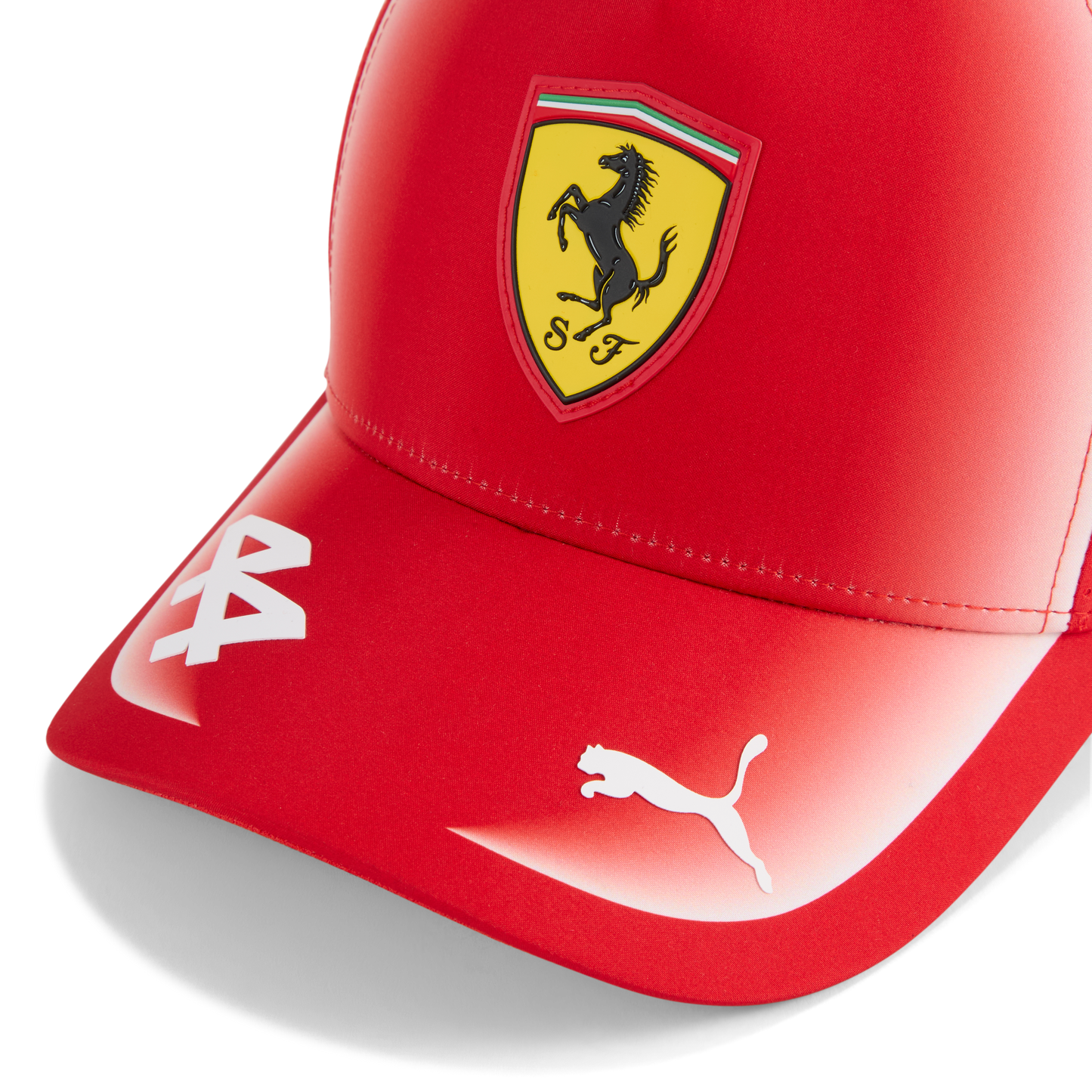 Scuderia Ferrari F1 2026 Lewis Hamilton Team Baseball Hat Red