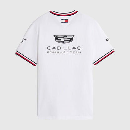 Cadillac F1 Racing 2026 Valtteri Bottas Team T-Shirt White