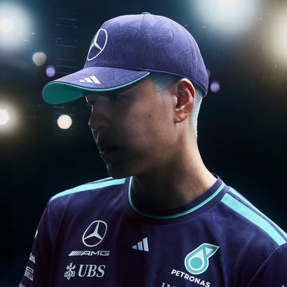 Mercedes AMG Petronas F1 Special Edition Singapore Team Hat Violet