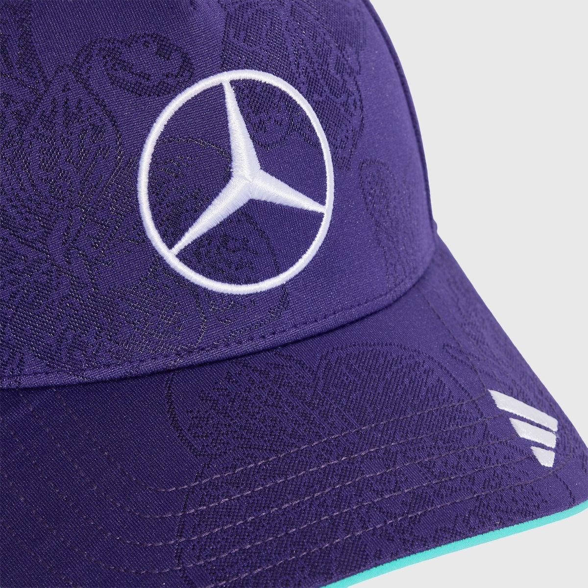 Mercedes AMG Petronas F1 Special Edition Singapore Team Hat Violet