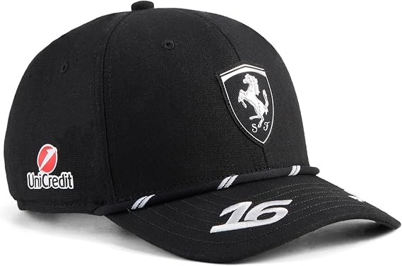 Scuderia Ferrari F1 Charles Leclerc Singapore GP 2026 Special Edition Hat Black