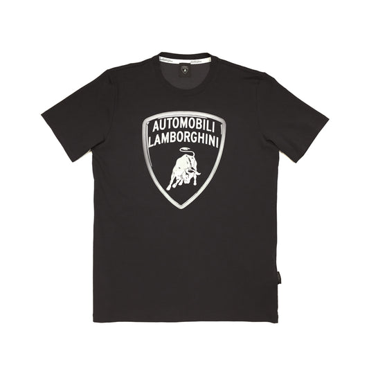 Lamborghini Men's Classic Large Bull T-Shirt Black