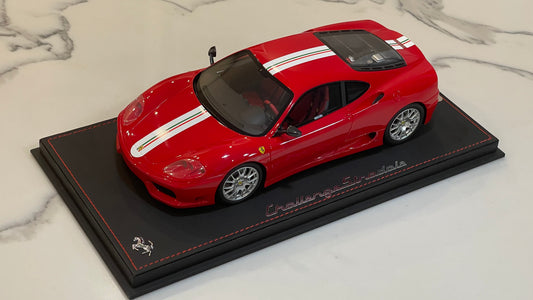 BBR 1/18 Ferrari 360 Challenge Stradale 2004 Rosso Corsa P18262A