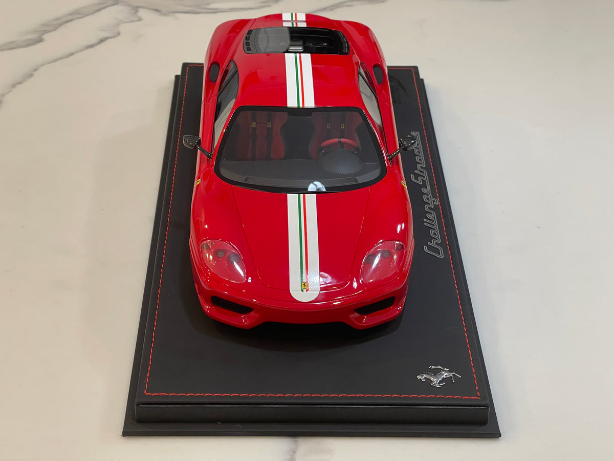 BBR 1/18 Ferrari 360 Challenge Stradale 2004 Rosso Corsa P18262A