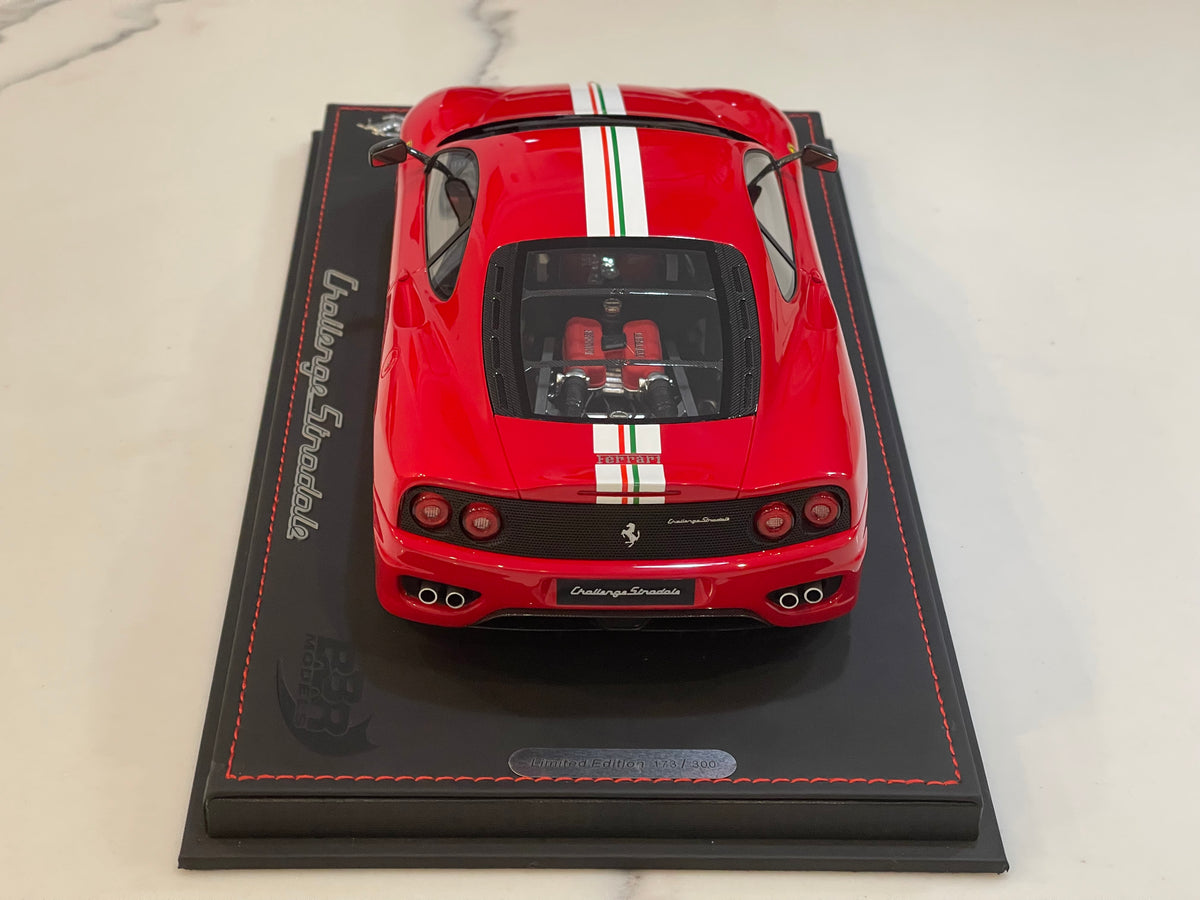 BBR 1/18 Ferrari 360 Challenge Stradale 2004 Rosso Corsa P18262A