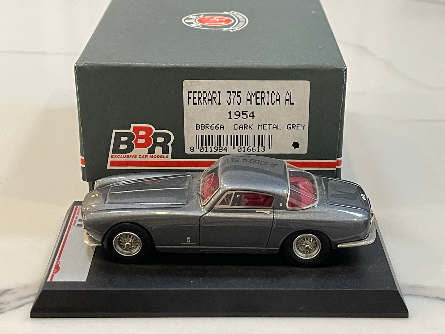 BBR 1/43 Ferrari 375 America 1954 Dark Metal Grey BBR66A