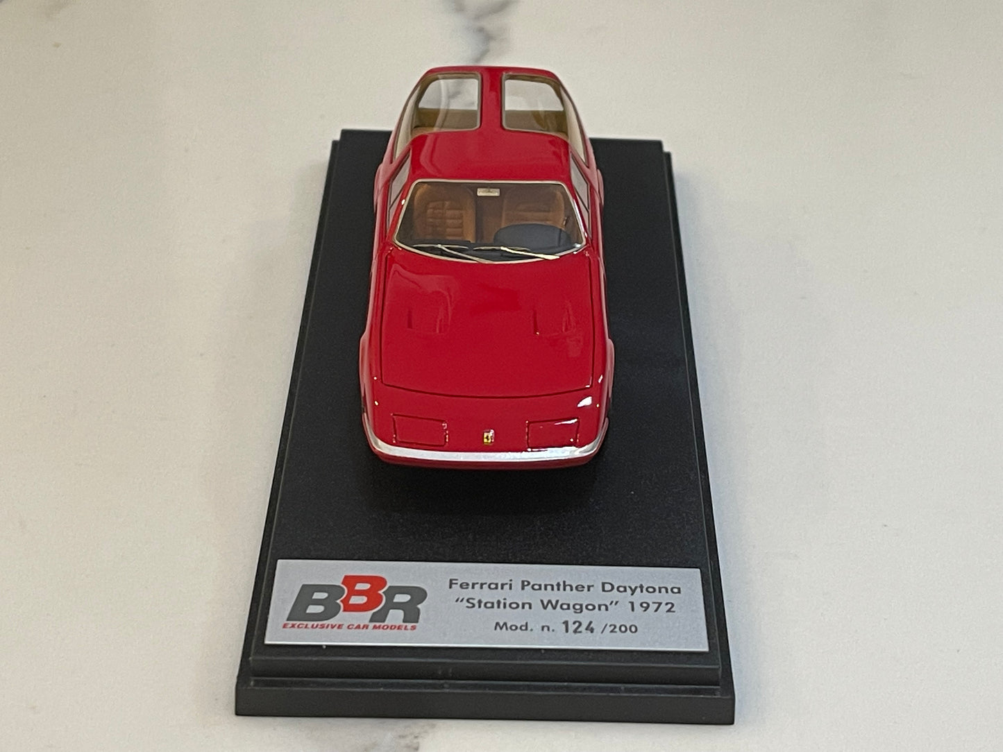 BBR 1/43 Ferrari Panther Daytona Station Wagon 1972 Red BBR102B
