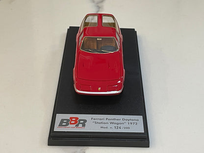 BBR 1/43 Ferrari Panther Daytona Station Wagon 1972 Red BBR102B