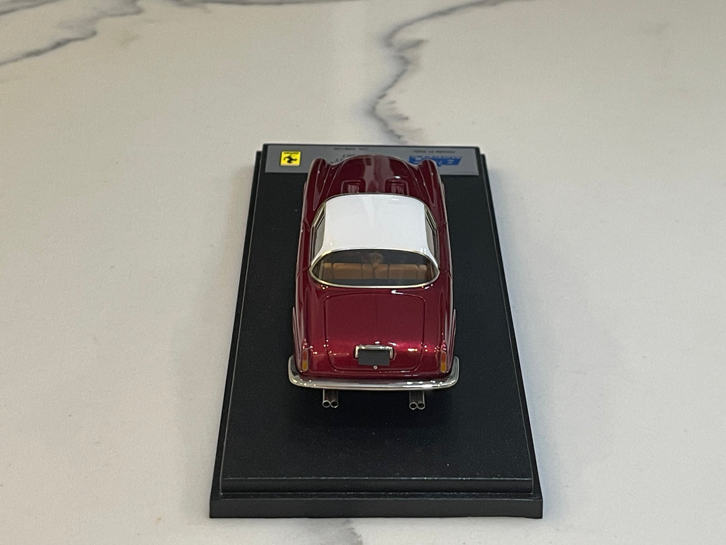 BBR 1/43 Ferrari 250 Europa Vignale 0359GT 1954 Dark Red/White BBR105D