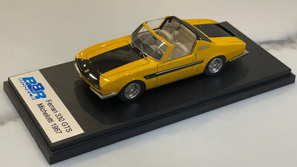 BBR 1/43 Ferrari 330 GTS Michelotti 1967 Yellow/Black BBR111
