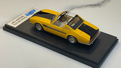 BBR 1/43 Ferrari 330 GTS Michelotti 1967 Yellow/Black BBR111