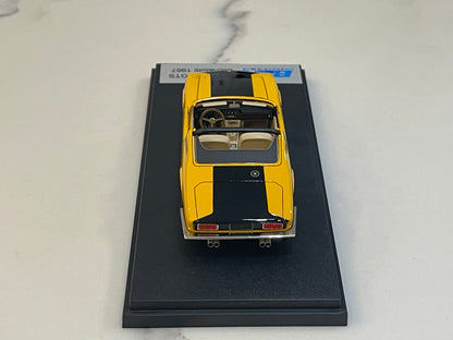 BBR 1/43 Ferrari 330 GTS Michelotti 1967 Yellow/Black BBR111