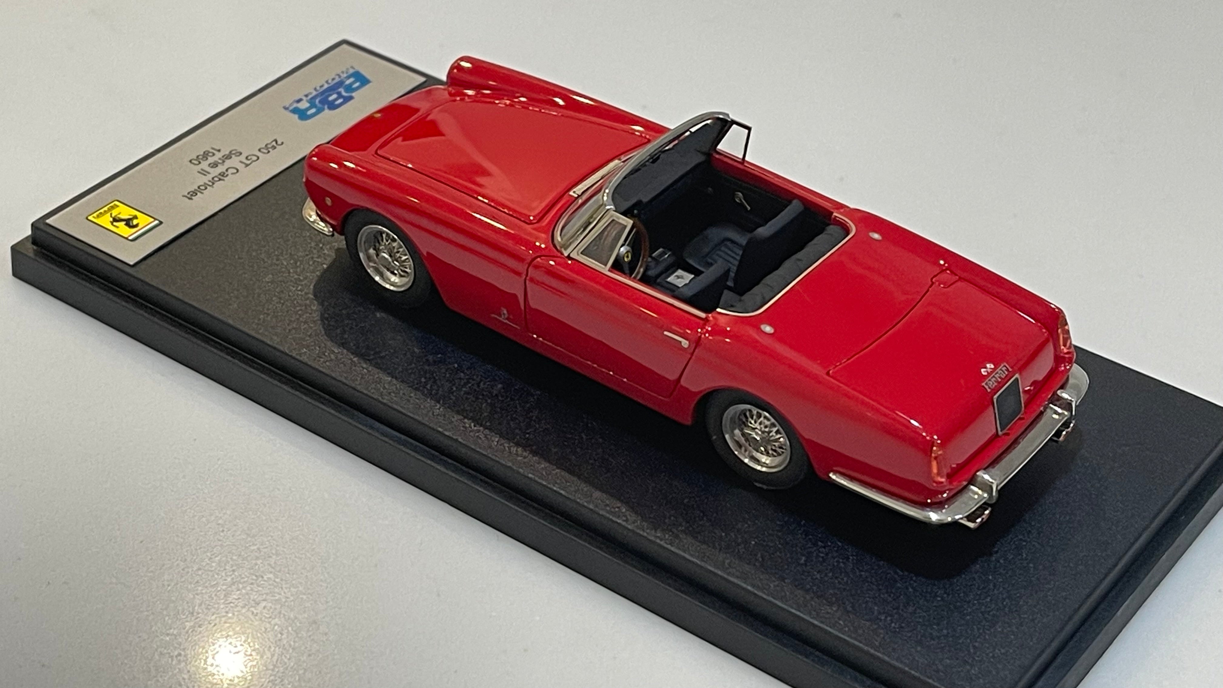 BBR 1/43 Ferrari 250 GT Cabriolet Series II 1960 Red BBR112B