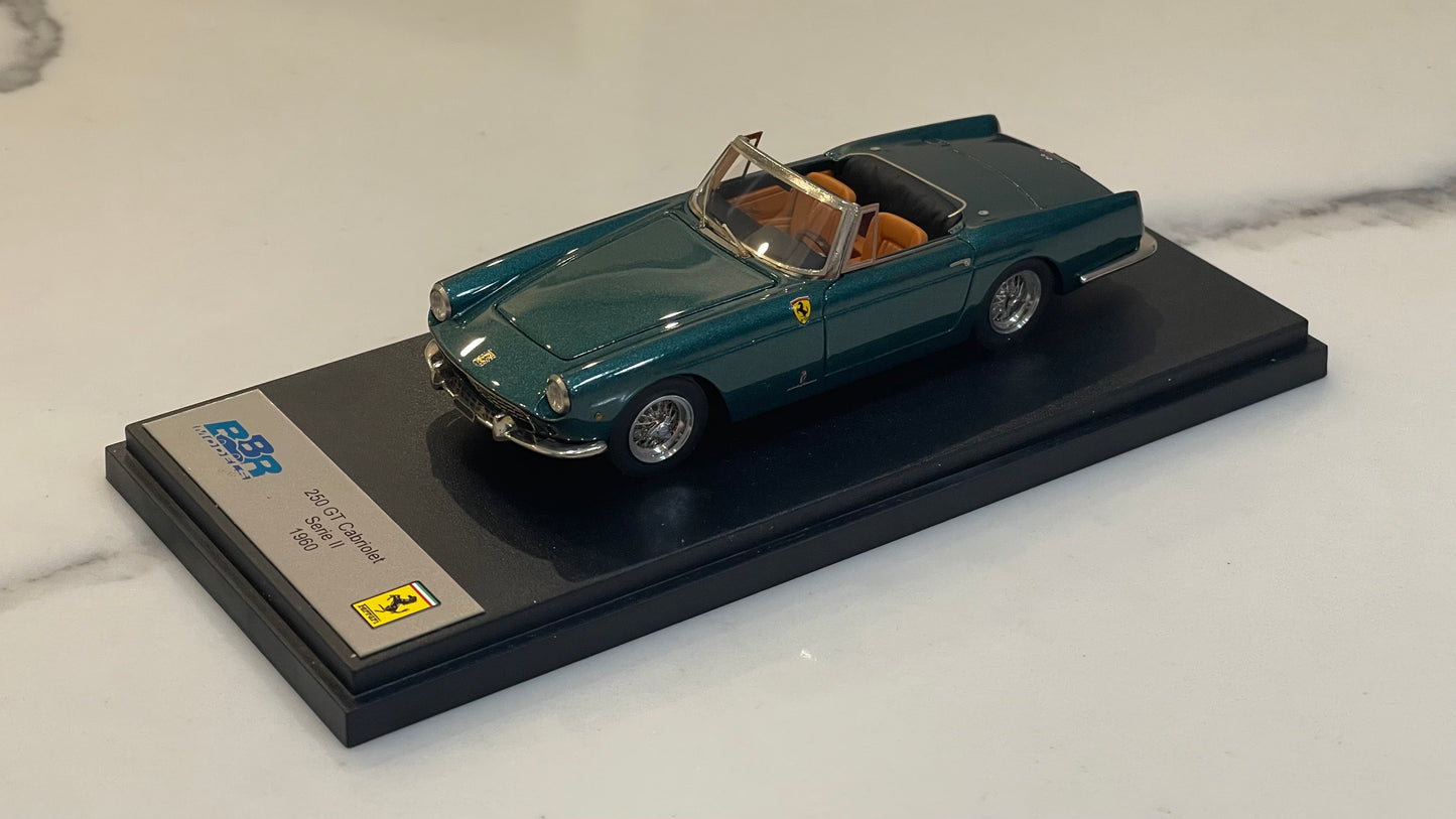 BBR 1/43 Ferrari 250 GT Cabriolet Series II 1960 Green BBR112C