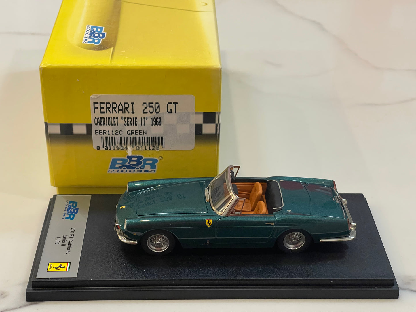 BBR 1/43 Ferrari 250 GT Cabriolet Series II 1960 Green BBR112C