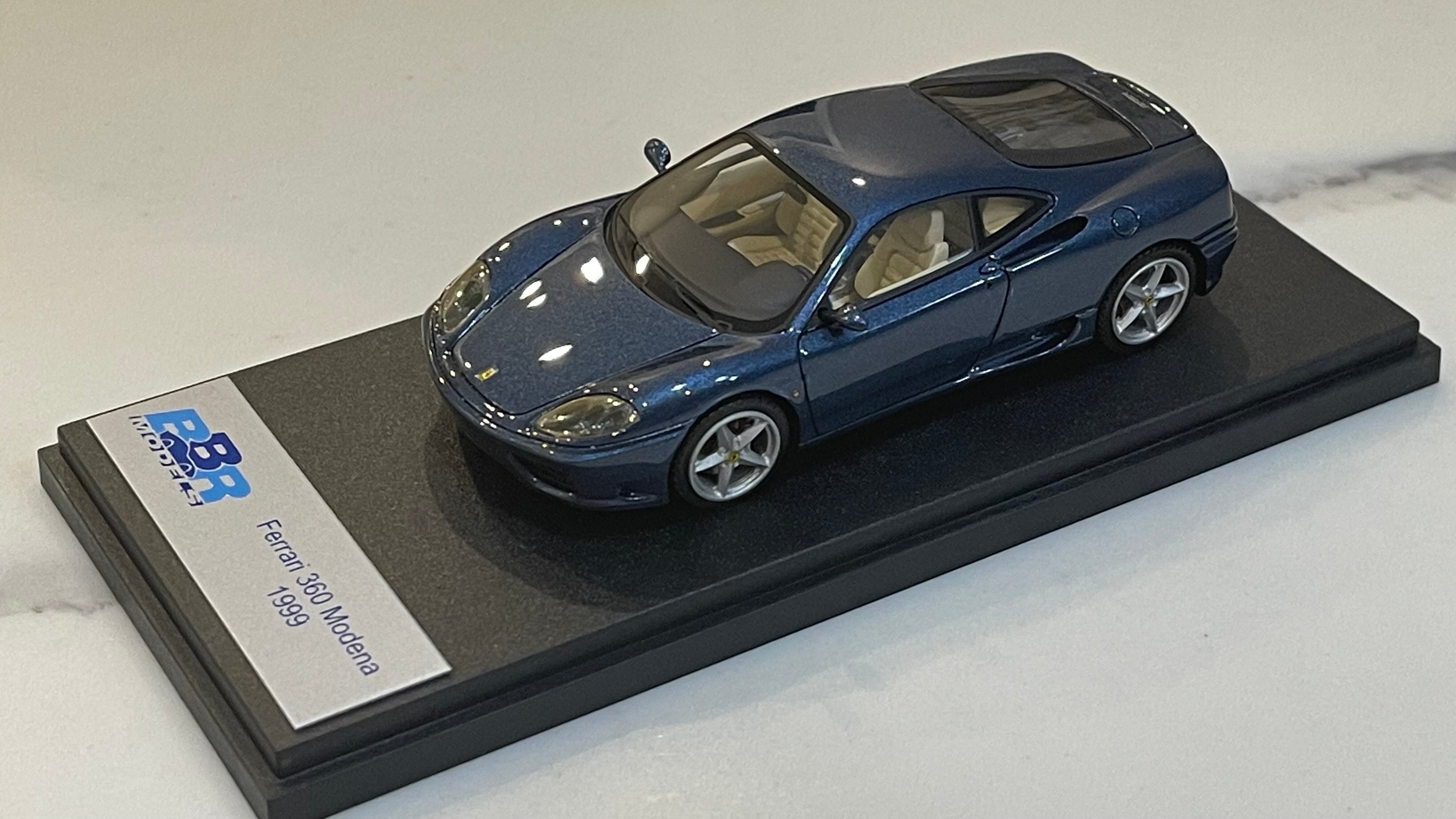 BBR 1/43 Ferrari 360 Modena 1999 Met. Blue BBR131C