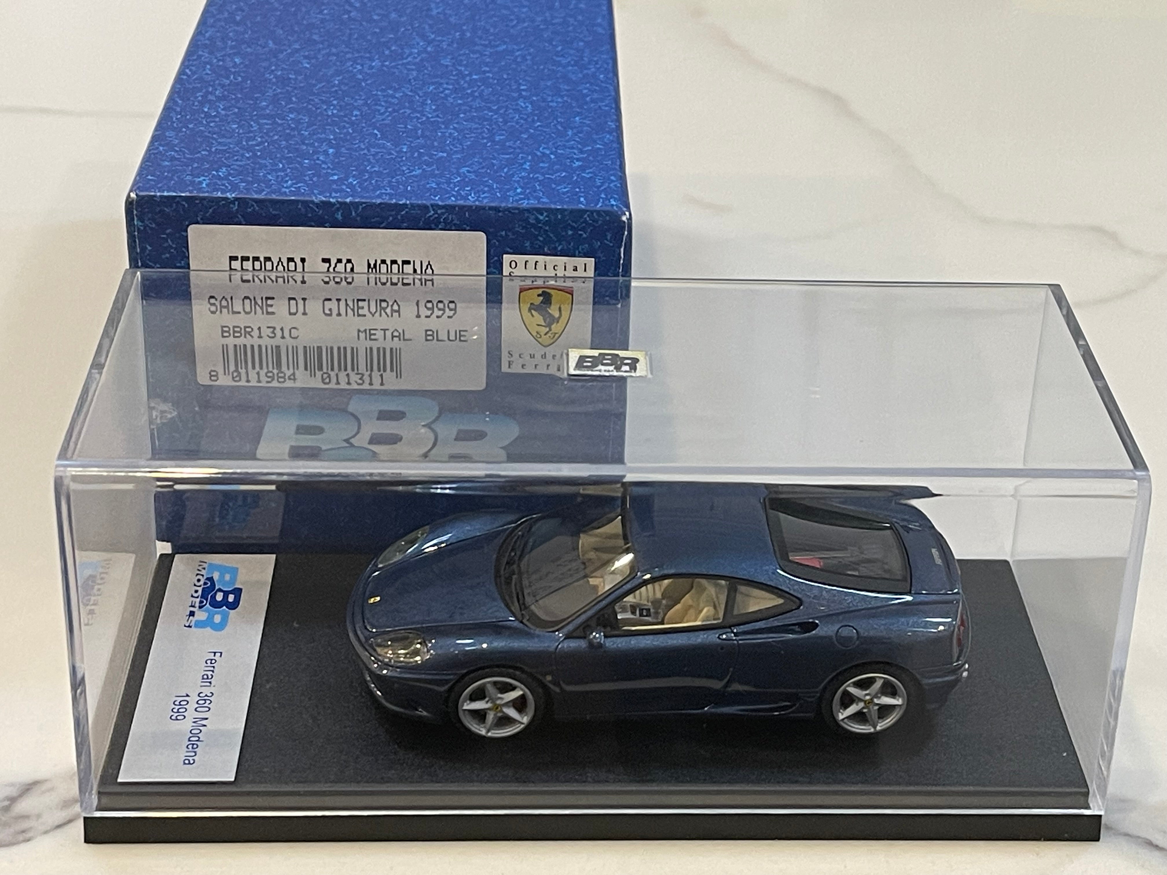 BBR 1/43 Ferrari 360 Modena 1999 Met. Blue BBR131C