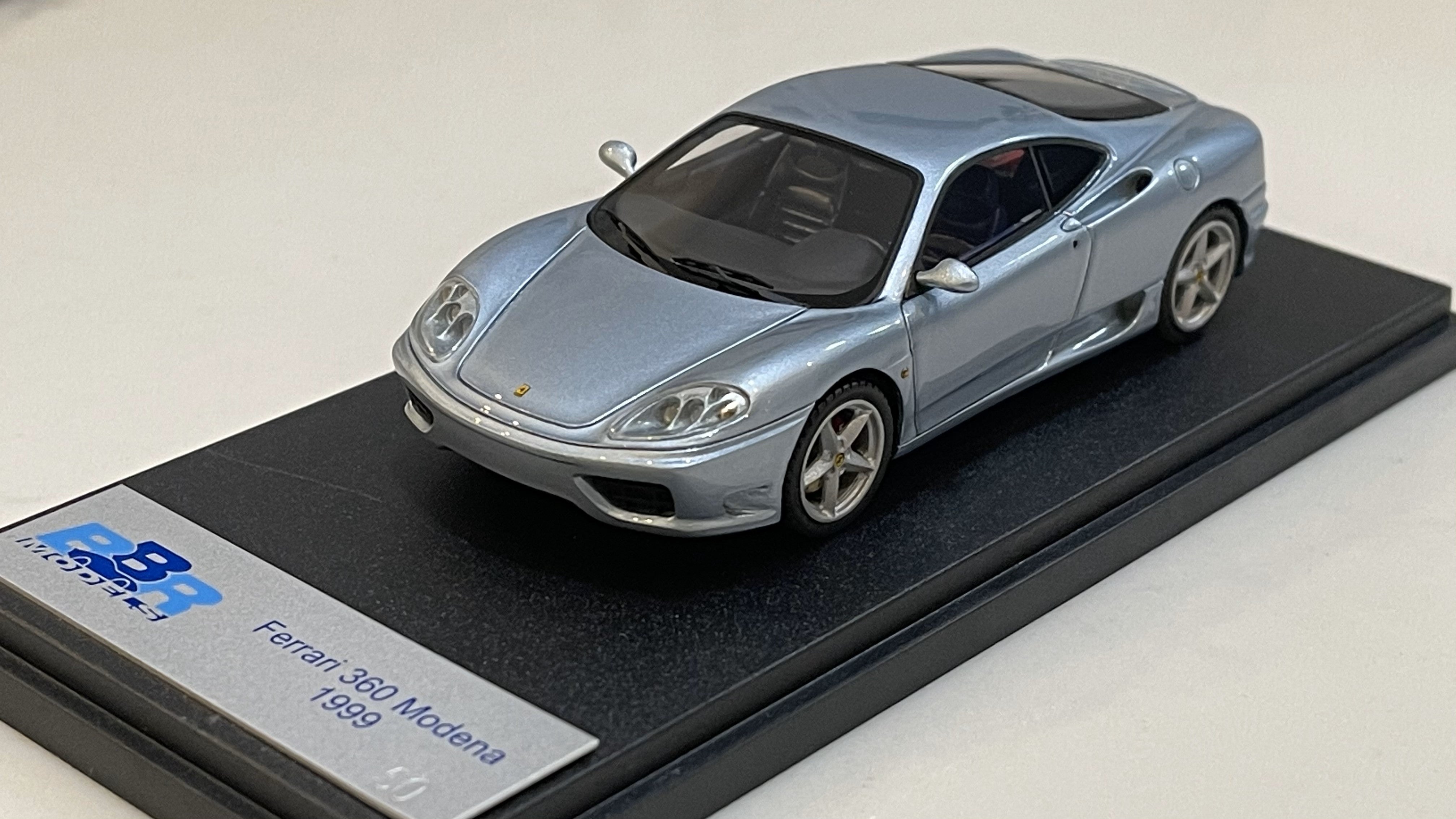 BBR 1/43 Ferrari 360 Modena 1999 Grigio Alloy BBR131D