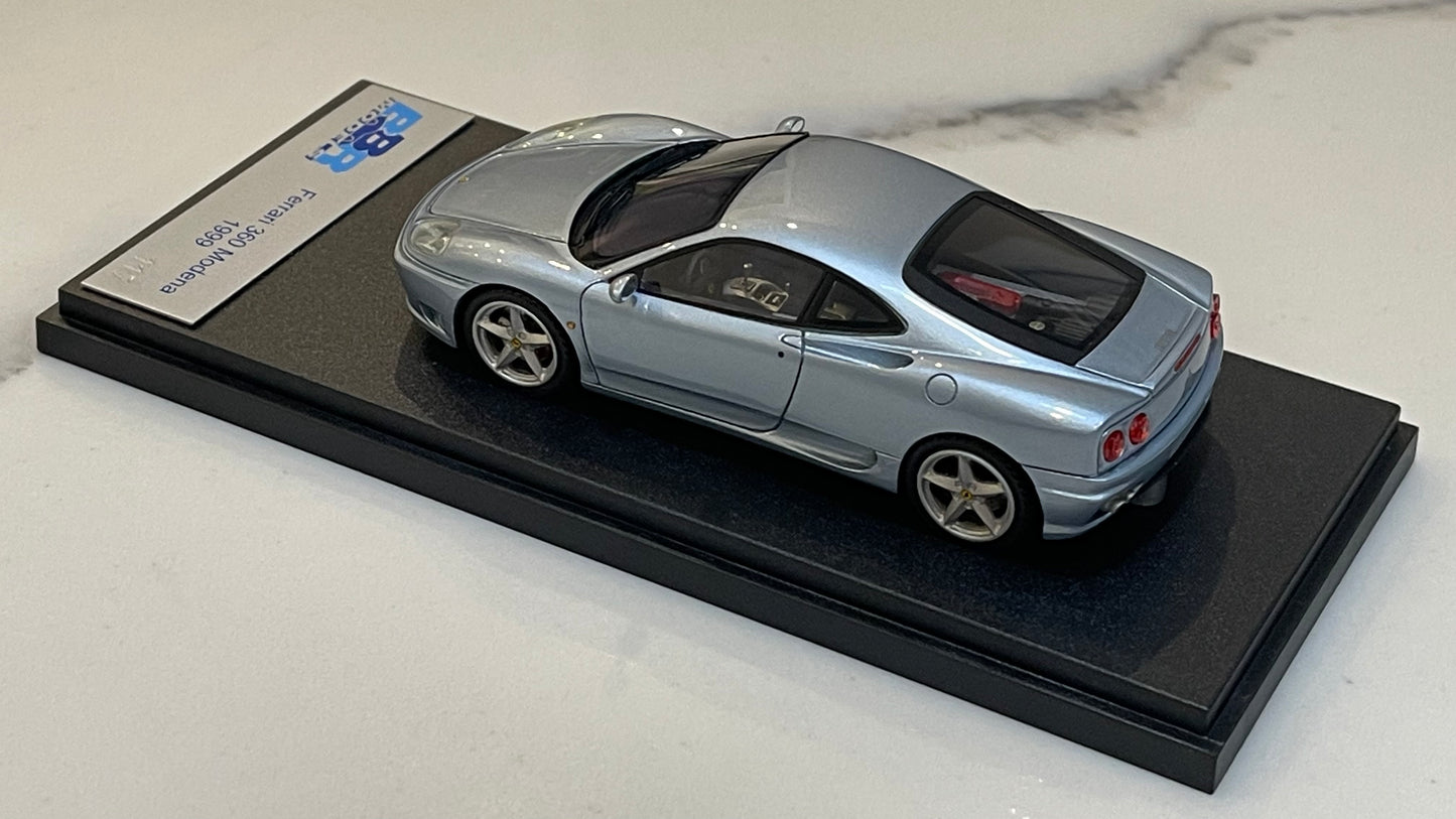 BBR 1/43 Ferrari 360 Modena 1999 Grigio Alloy BBR131D