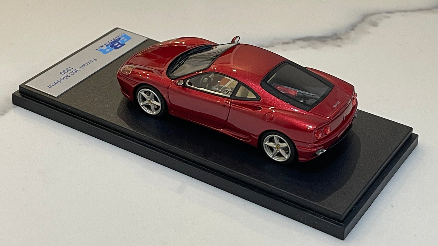 BBR 1/43 Ferrari 360 Modena 1999 Bordeaux BBR131E
