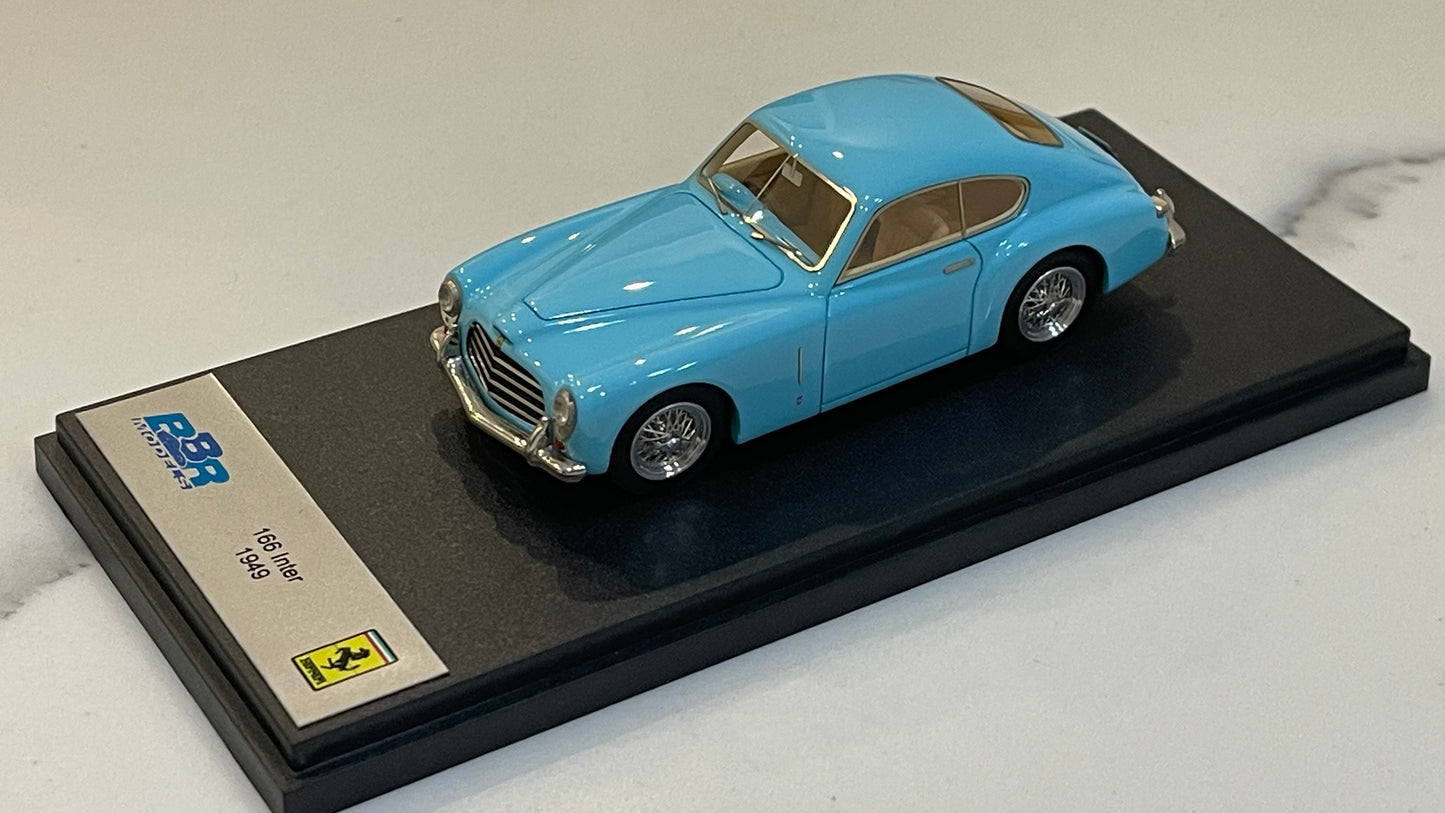 BBR 1/43 Ferrari 166 Inter Street 1949 Light Blue BBR133C