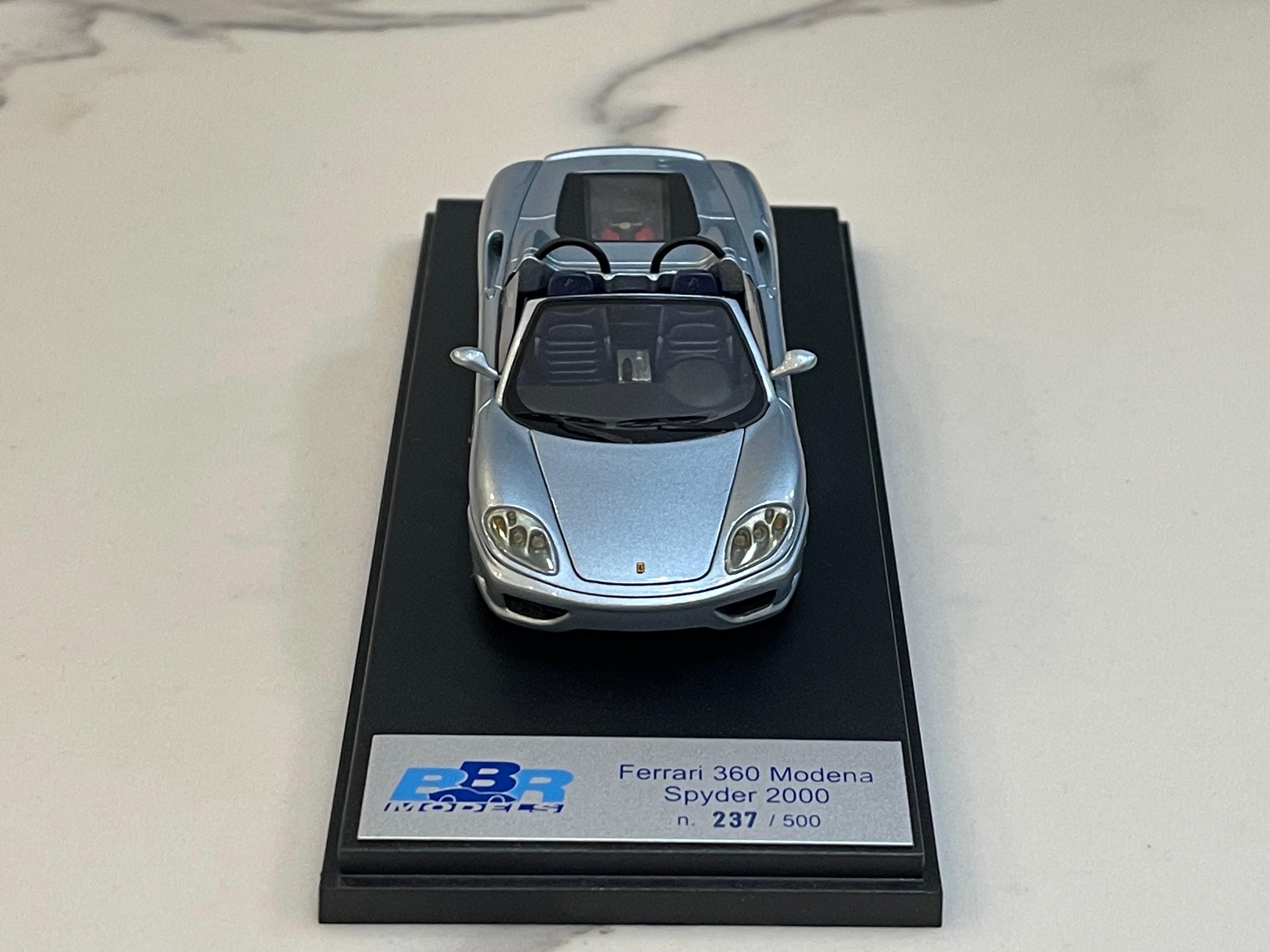 BBR 1/43 Ferrari 360 Spider 2000 Blue Mica BBR136A