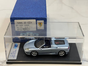 BBR 1/43 Ferrari 360 Spider 2000 Blue Mica BBR136A