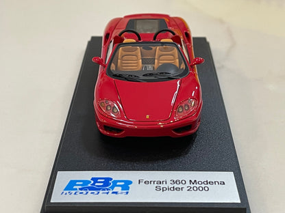 BBR 1/43 Ferrari 360 Spider 2000 Red BBR136B