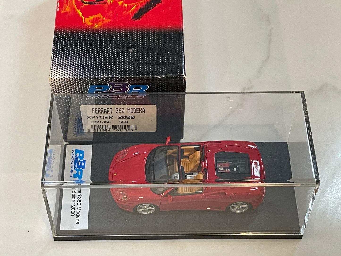 BBR 1/43 Ferrari 360 Spider 2000 Red BBR136B