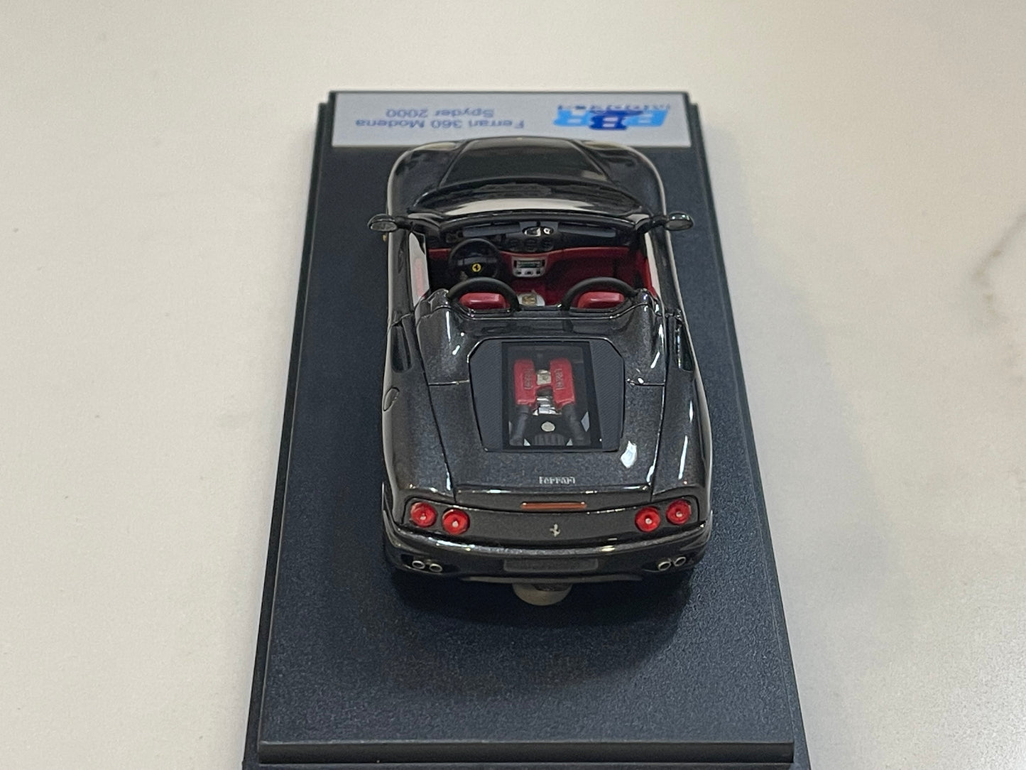 BBR 1/43 Ferrari 360 Spider 2000 Dark Met. Grey BBR136D