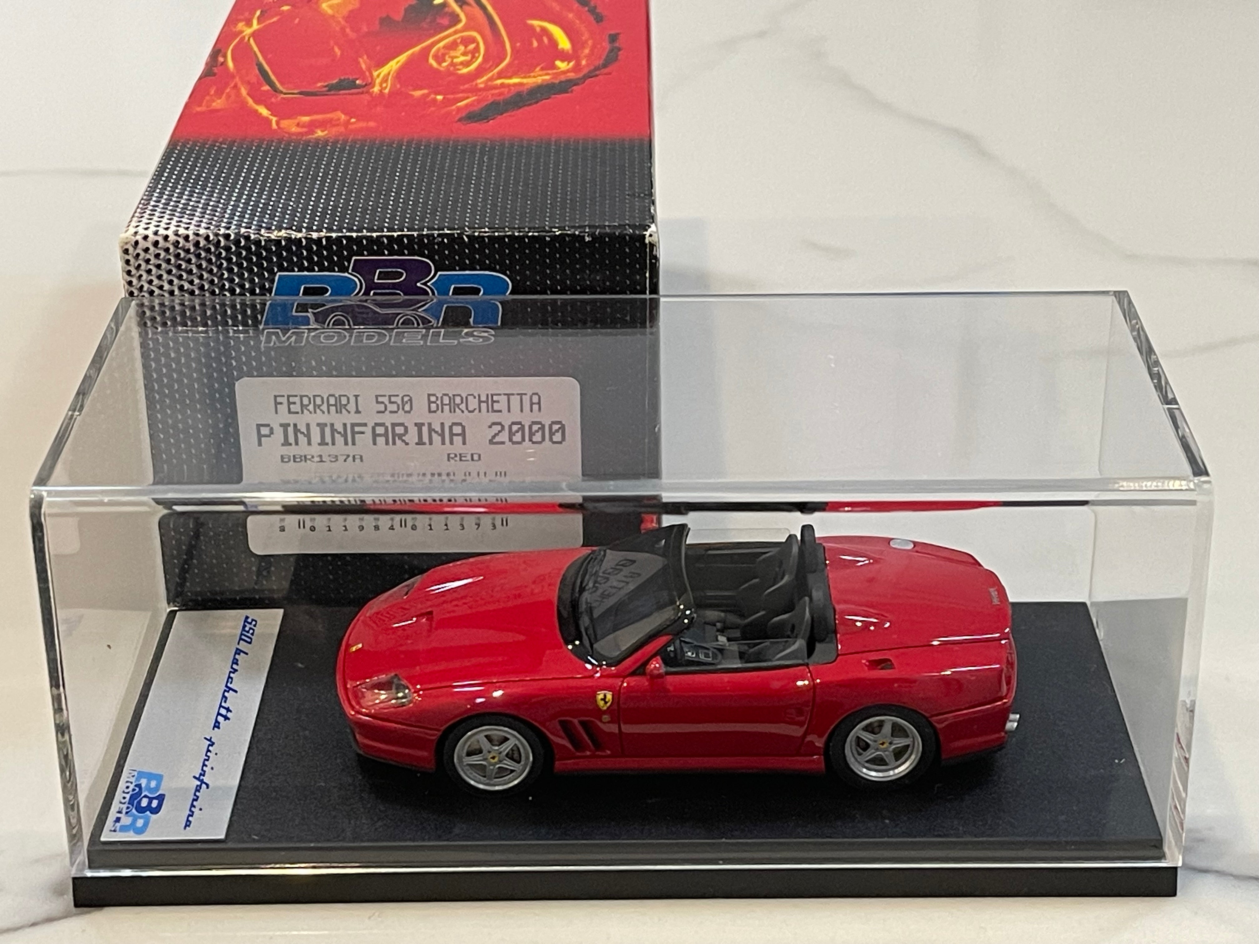 BBR 1/43 Ferrari 550 Barchetta 2000 Red BBR137A