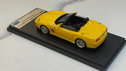 BBR 1/43 Ferrari 550 Barchetta M. Schumacher Test 2000 Yellow BBR137B