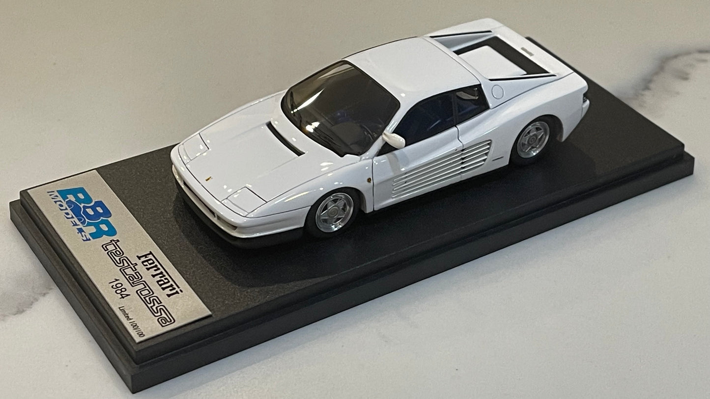 BBR 1/43 Ferrari Testarossa 1984 White BBR139D
