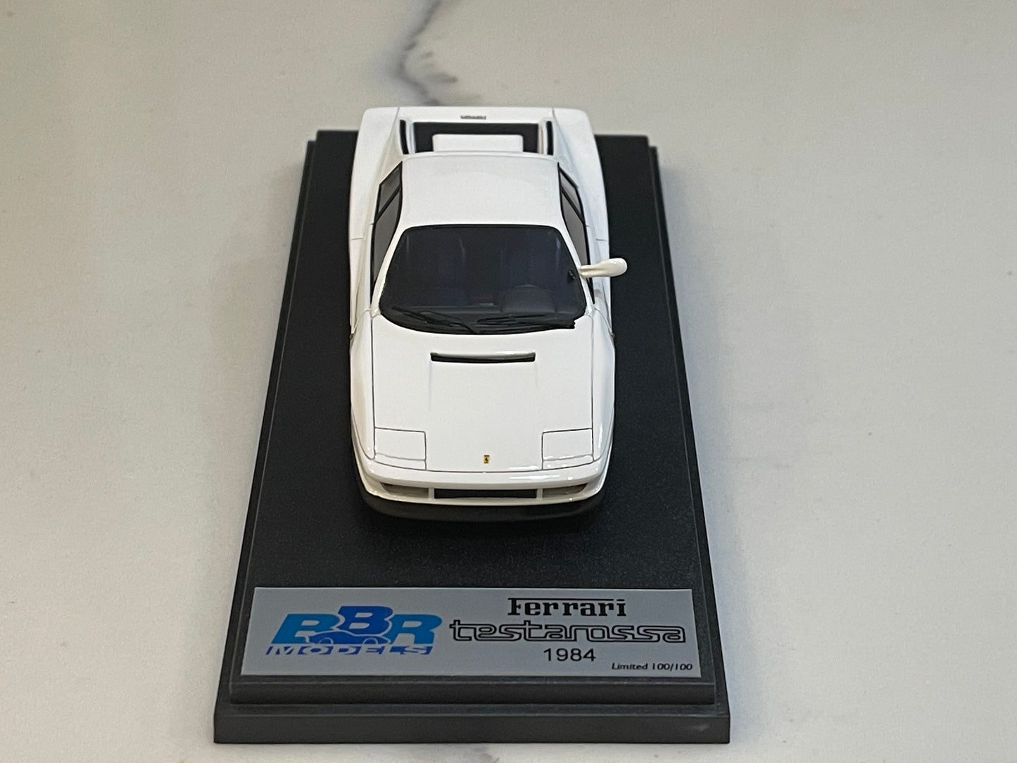 BBR 1/43 Ferrari Testarossa 1984 White BBR139D