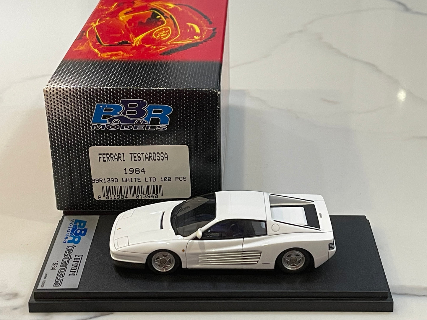 BBR 1/43 Ferrari Testarossa 1984 White BBR139D