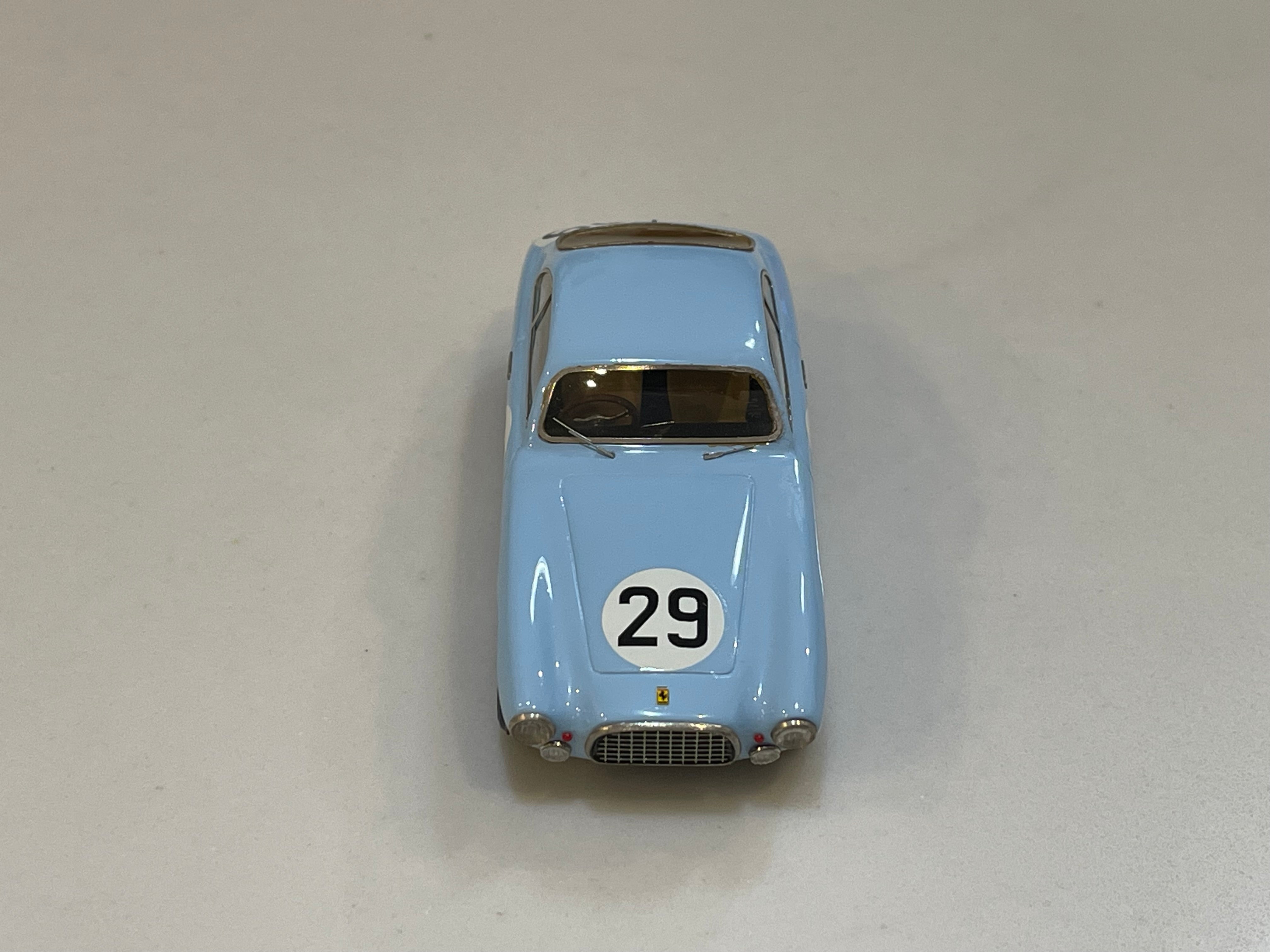 BBR 1/43 Ferrari 212 Export Vignale 24 Hours Le Mans 1950 Light Blue No. 29 BBR13B