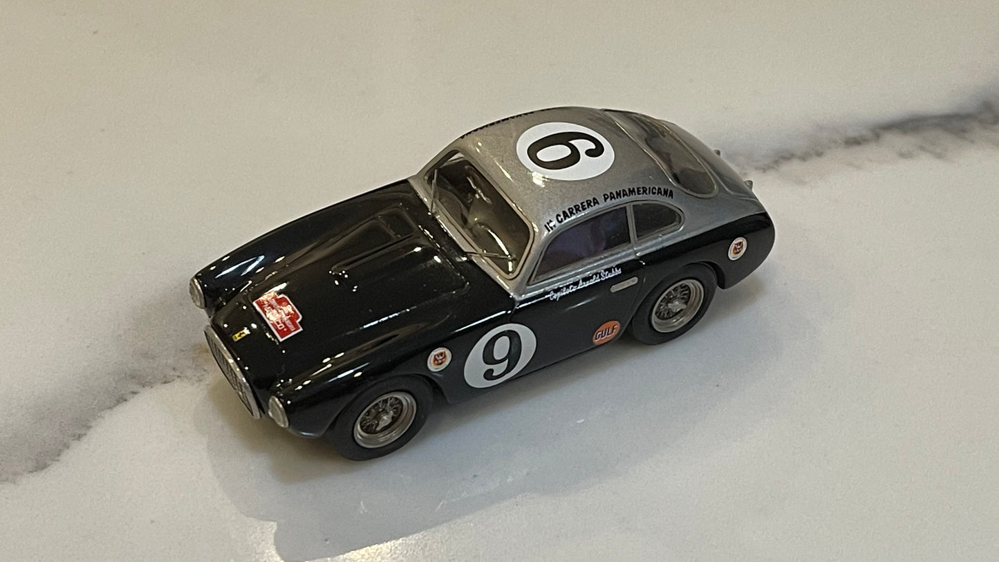 BBR 1/43 Ferrari 212 Export Vignale III Carrera Panamericana 1950 Black/Silver No.9 BBR13C