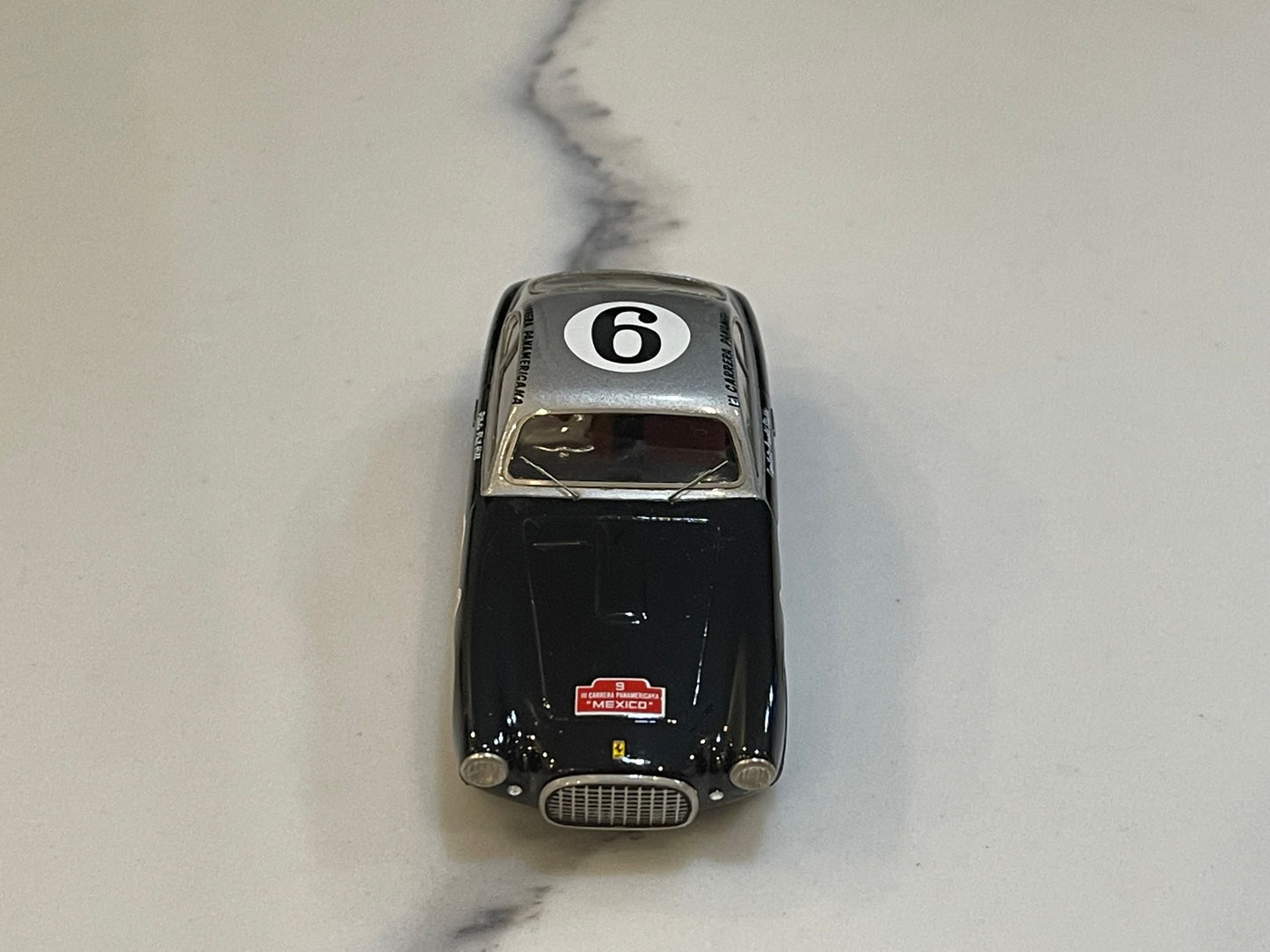 BBR 1/43 Ferrari 212 Export Vignale III Carrera Panamericana 1950 Black/Silver No.9 BBR13C