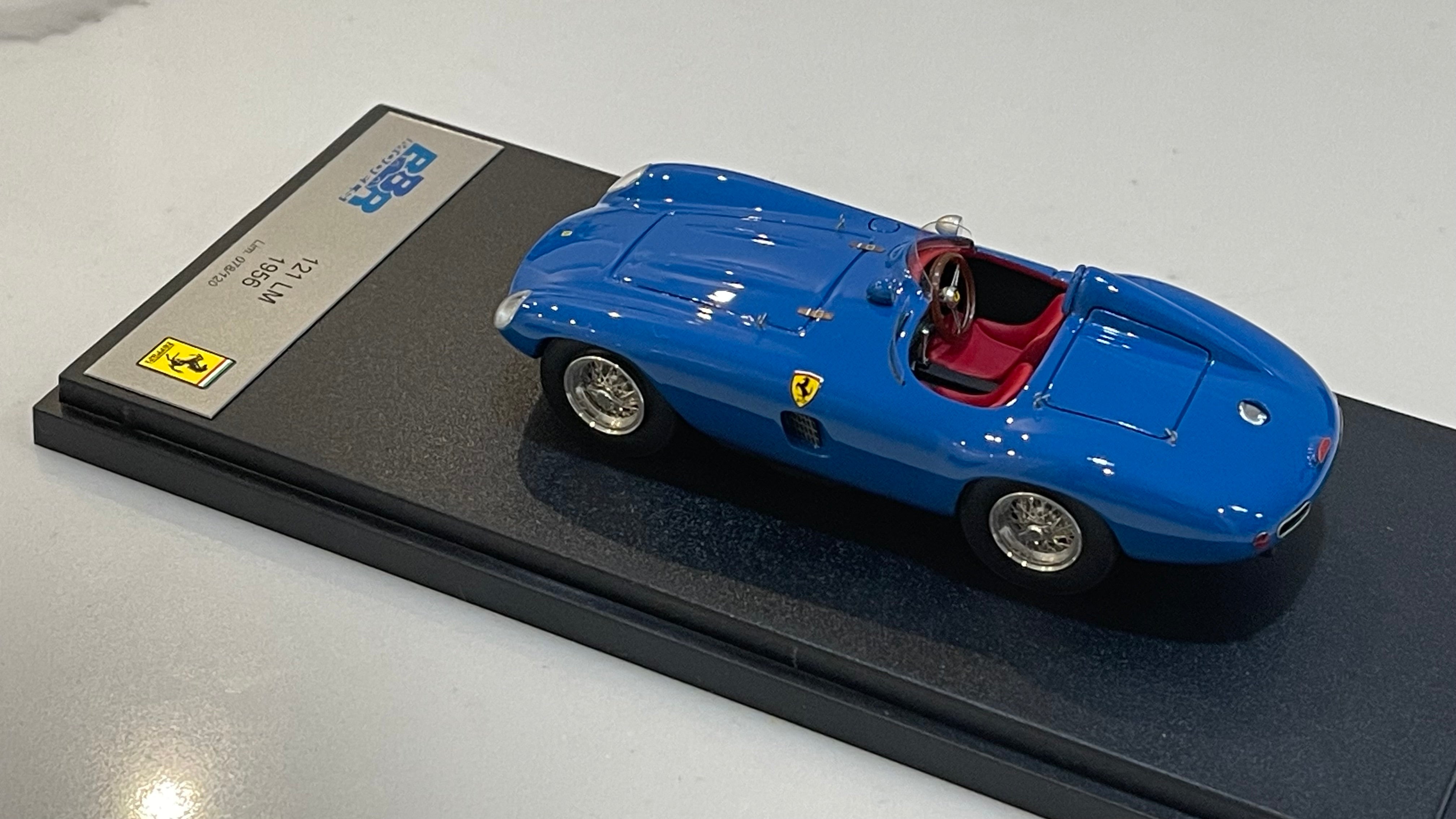 BBR 1/43 Ferrari 121 LM Street 1955 Light Blue BBR149F