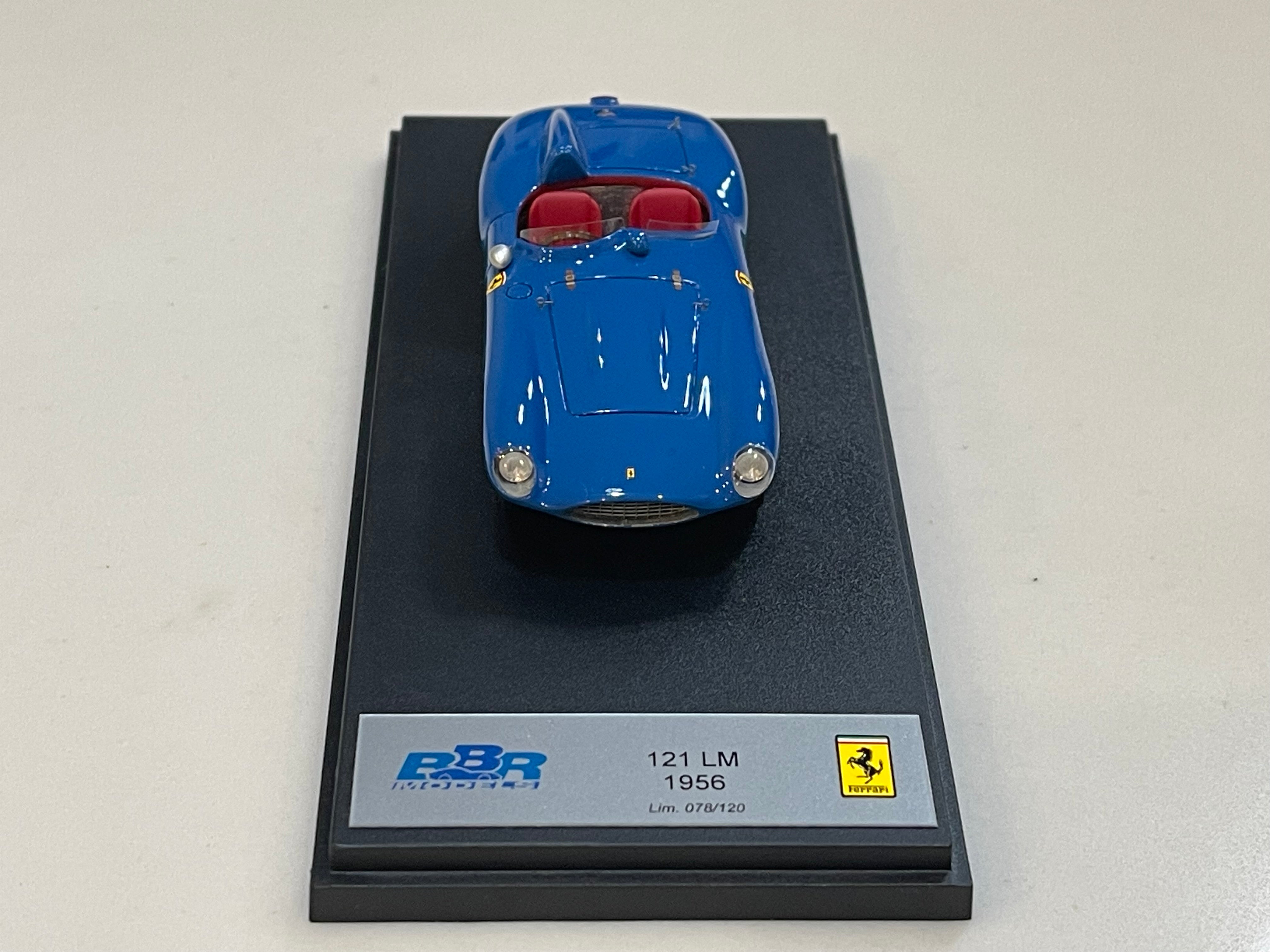 BBR 1/43 Ferrari 121 LM Street 1955 Light Blue BBR149F