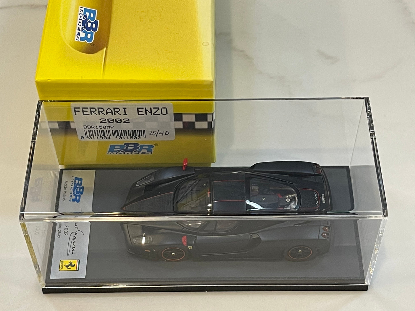 BBR 1/43 Ferrari Enzo 2002 Matt Black BBR150MP