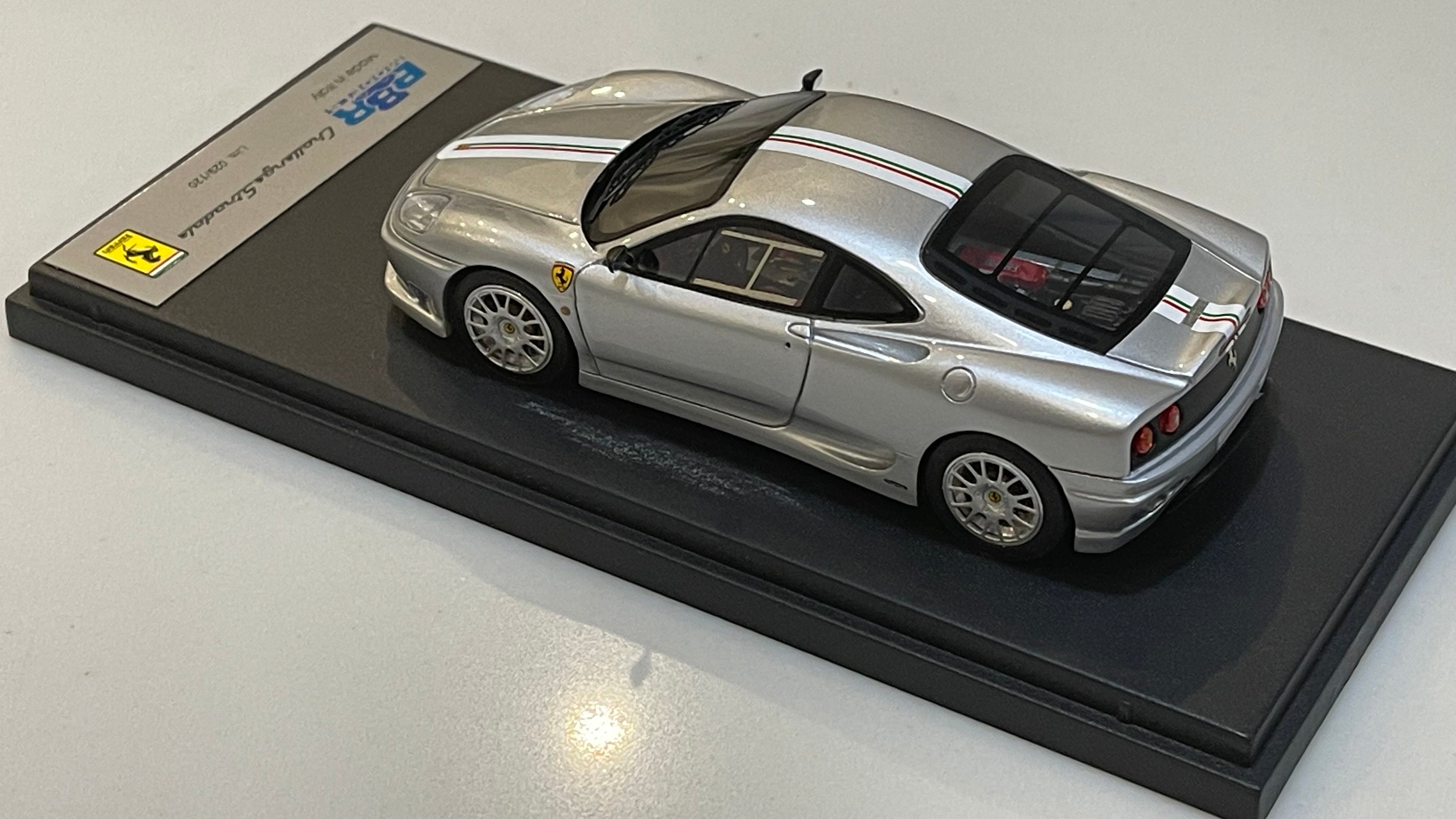 BBR 1/43 Ferrari 360 Challenge Stradale 2004 Silver BBR151E